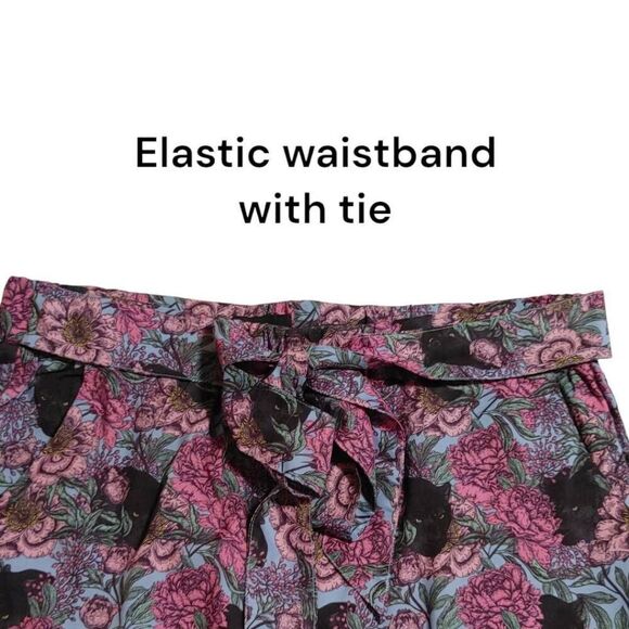 Evryday Jane Panther Print Top & Pant Set Sz Large - Picture 6 of 8